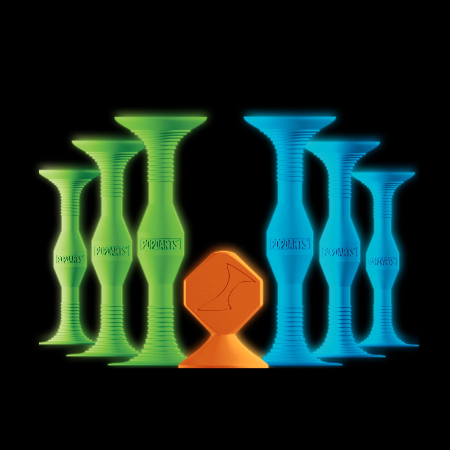 Blue & Green Glow OG Pack