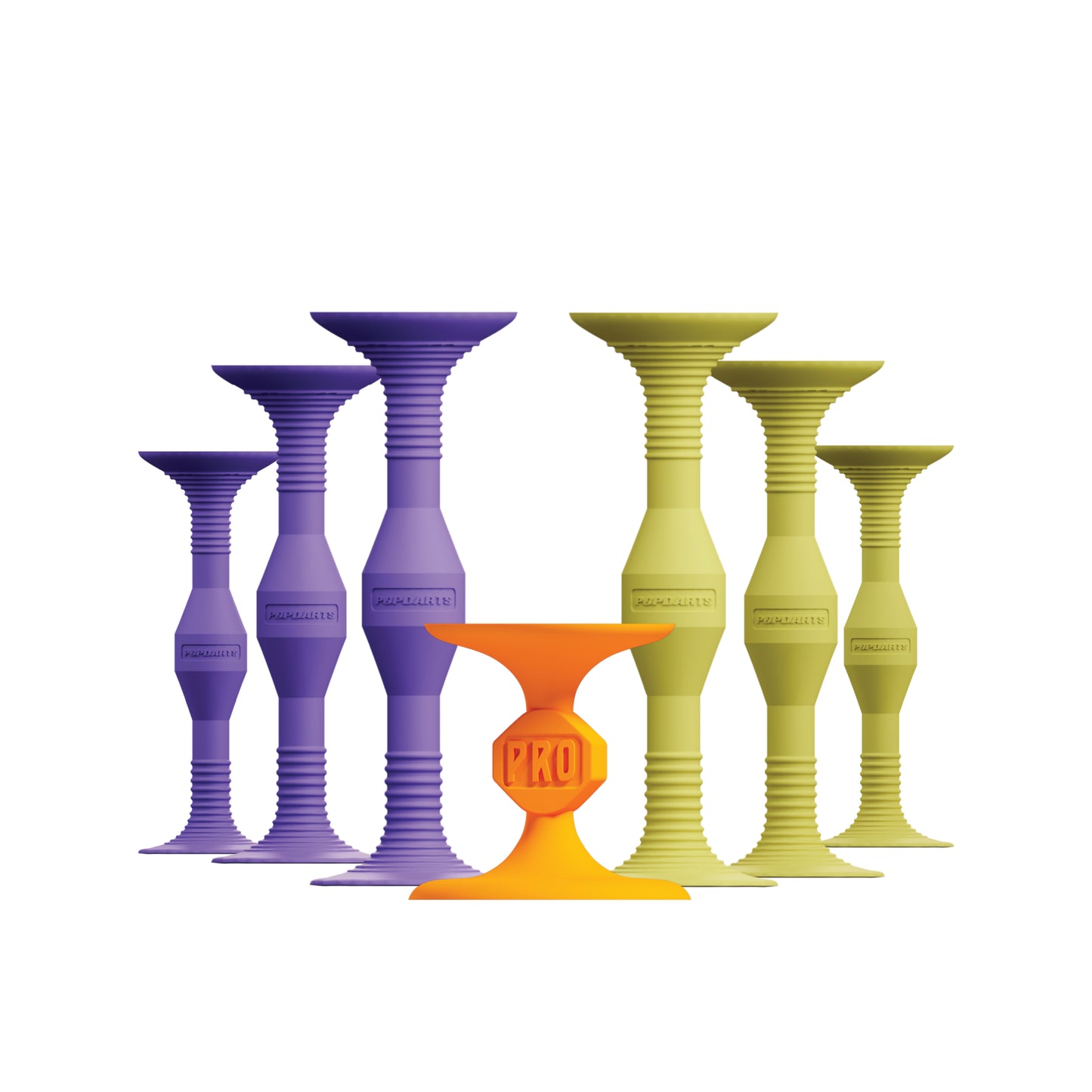 Popdarts Pro Pack (Purple & Yellow)