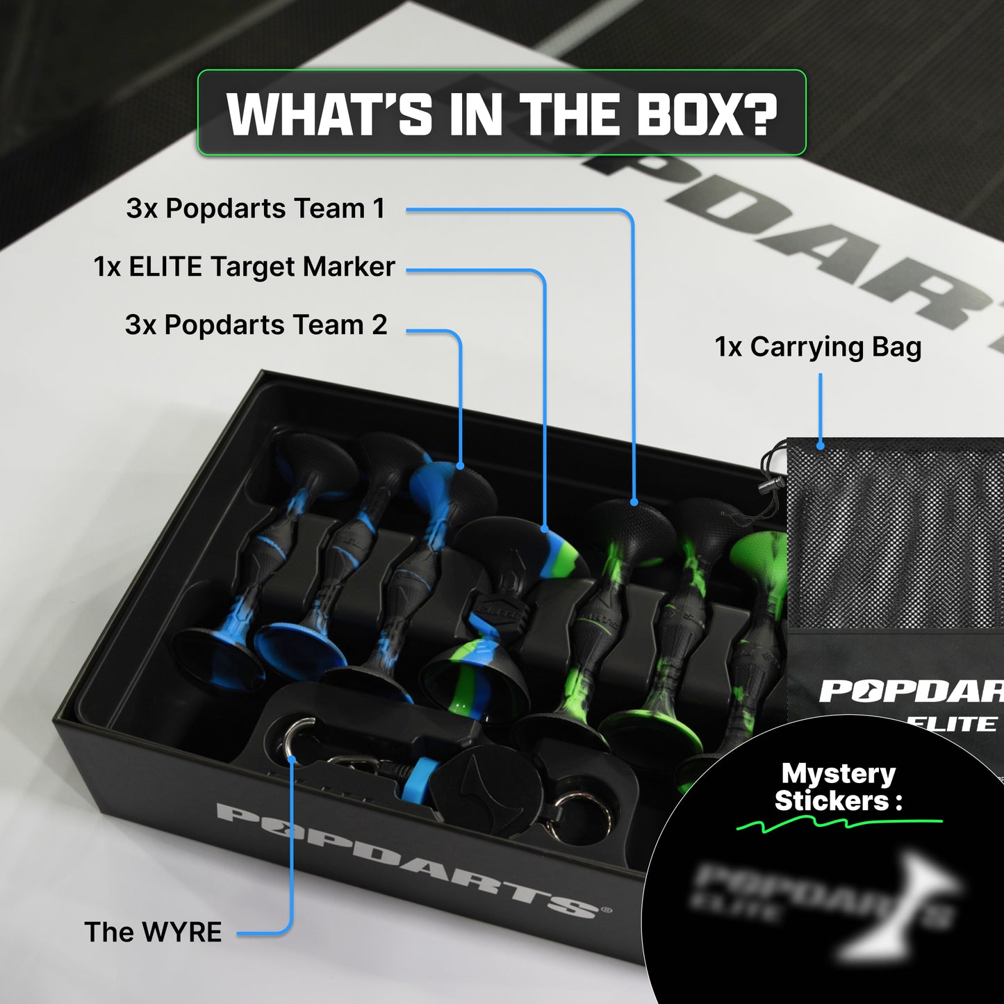 Elite Pack Blue & Green