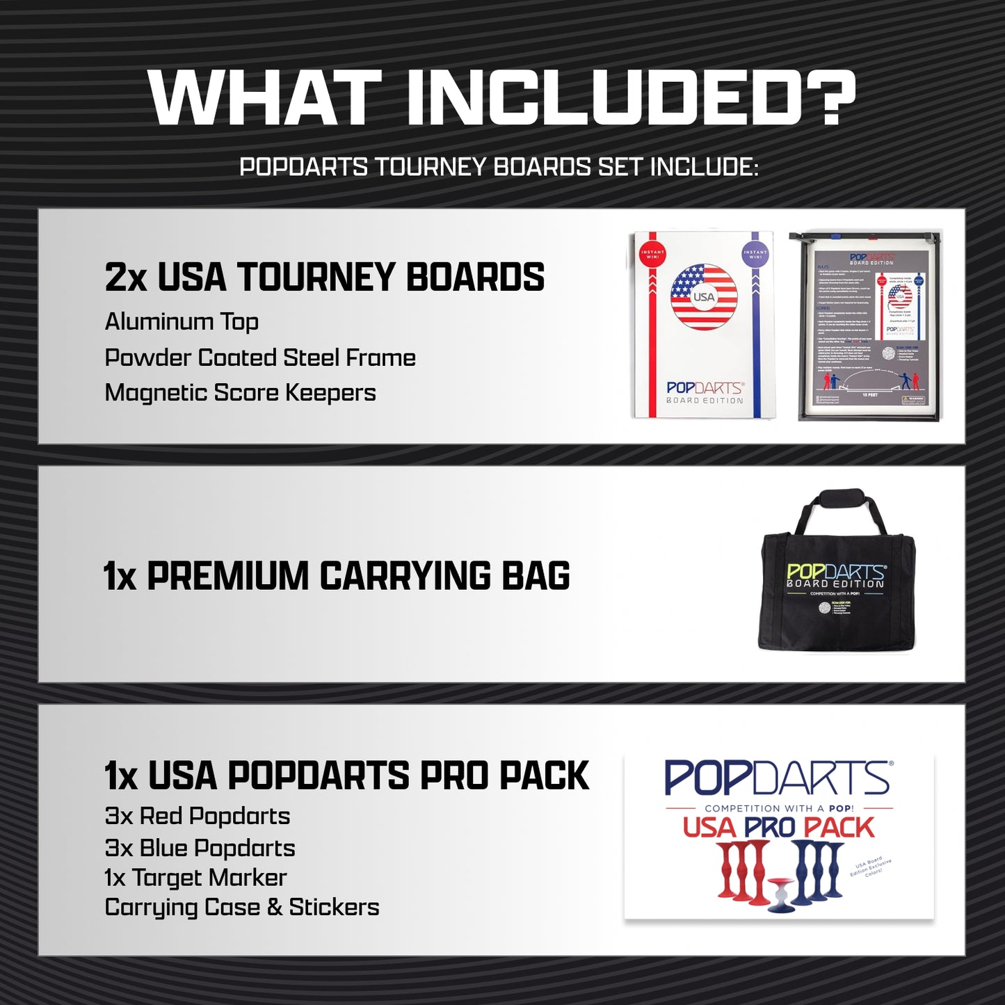 Popdarts USA Board Edition Complete Set