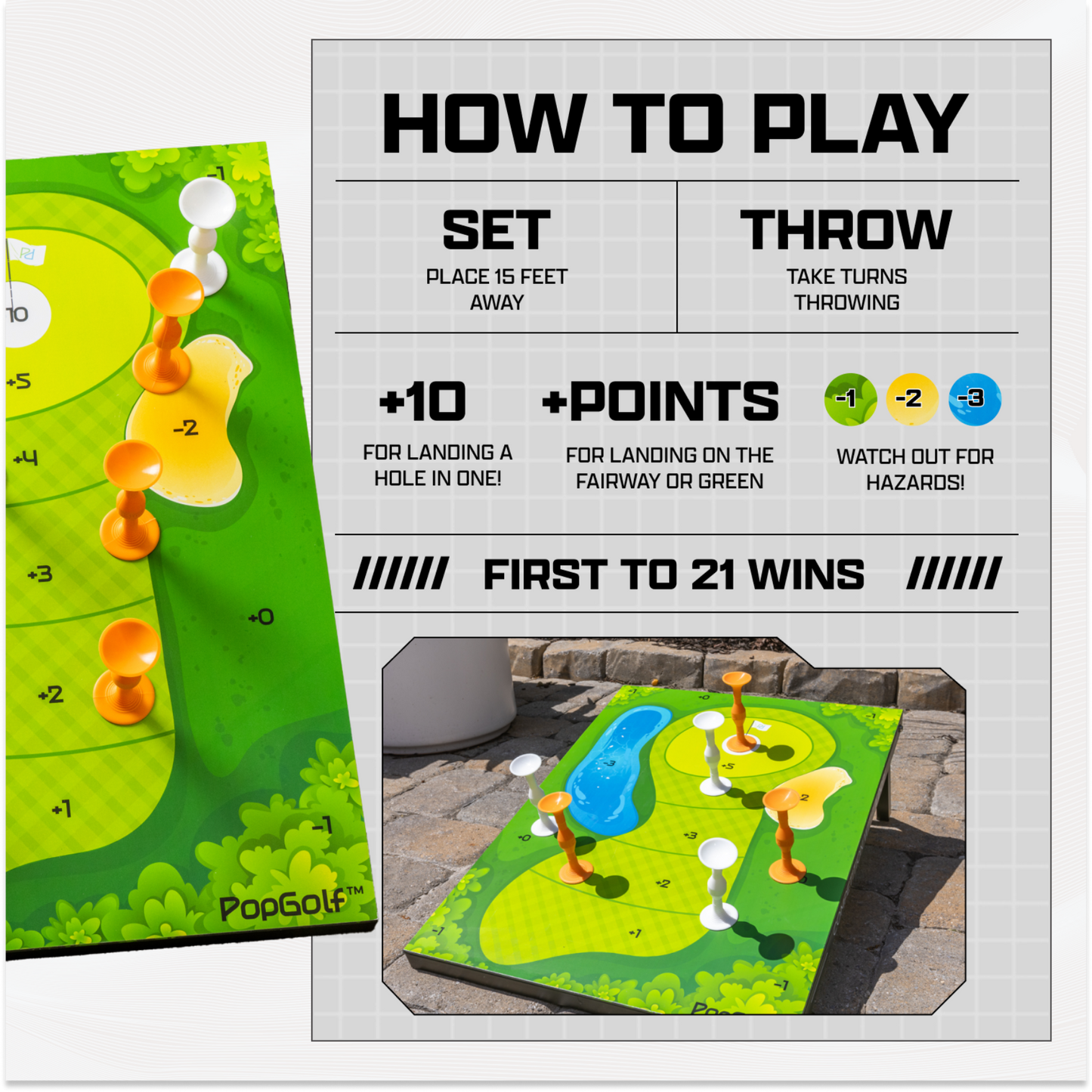 PopGolf™ Board Edition Complete Set