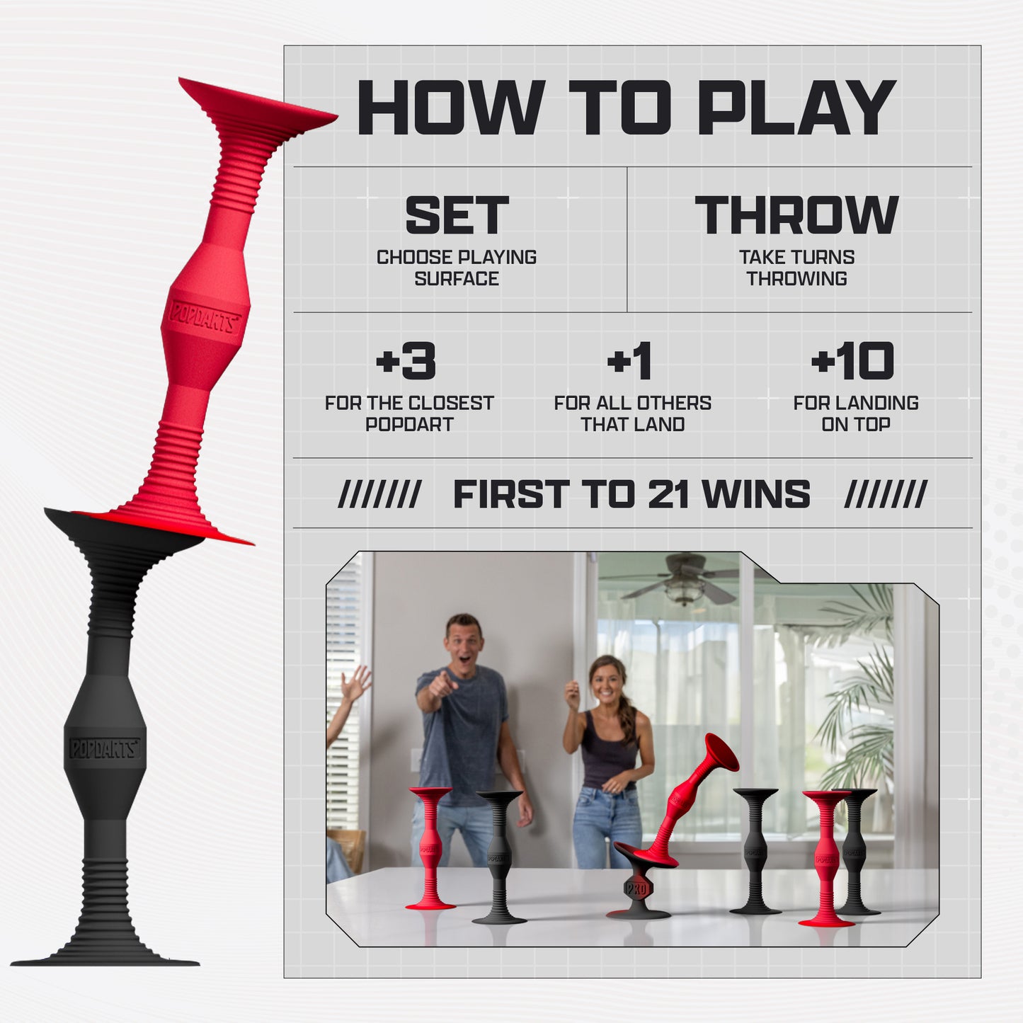 Popdarts Pro Pack (Red & Black) *New Packaging*