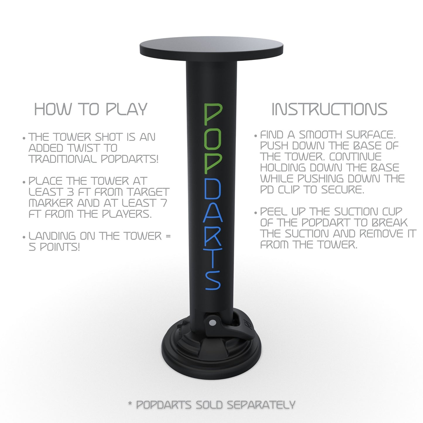 Popdarts Tower Shot