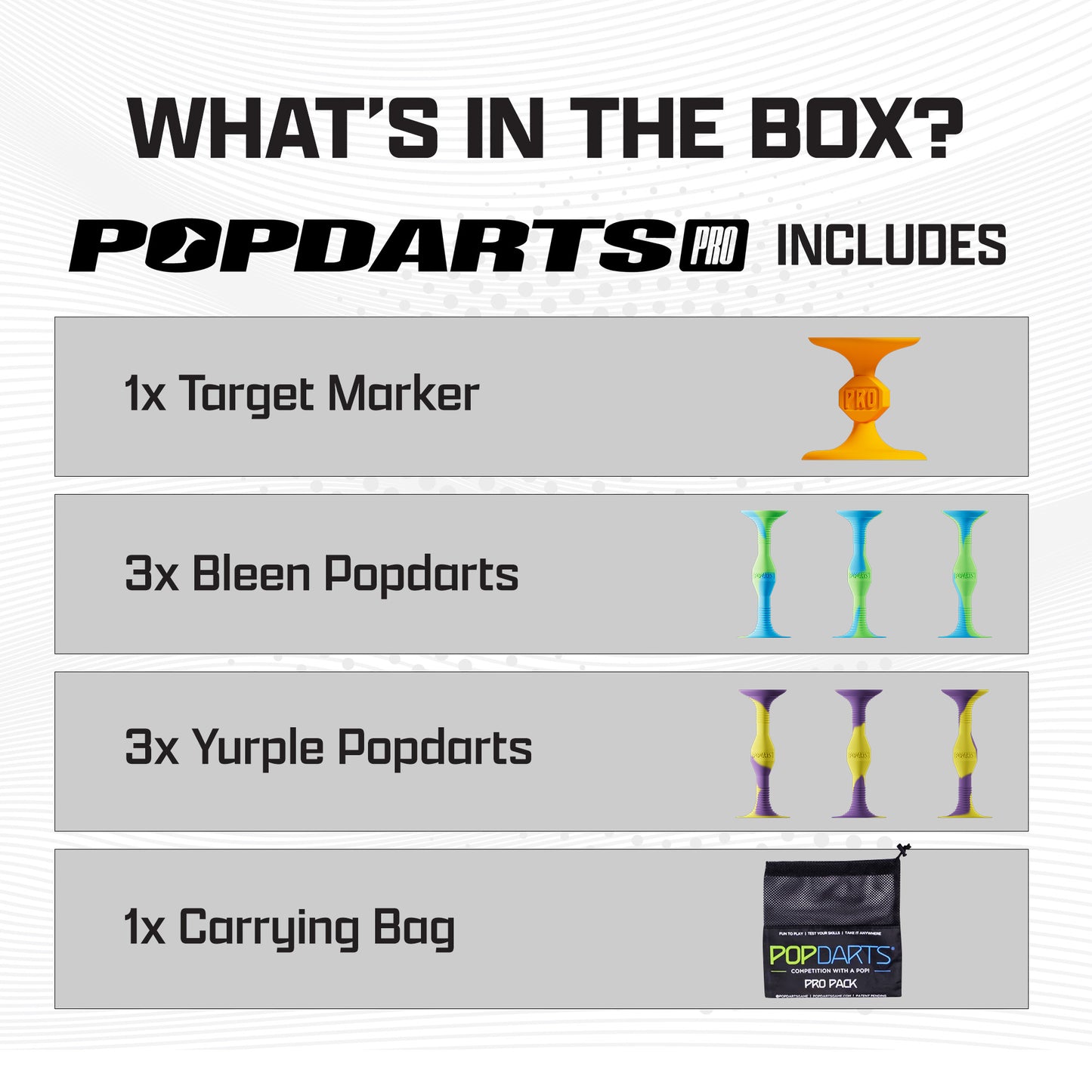 Popdarts Pro Pack (Bleen & Yurple) *New Packaging*