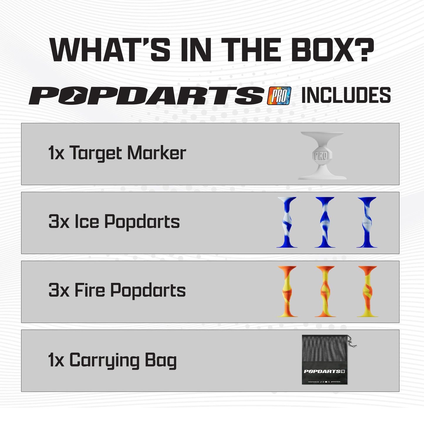 Popdarts Pro Pack (Fire & Ice)*New Packaging*