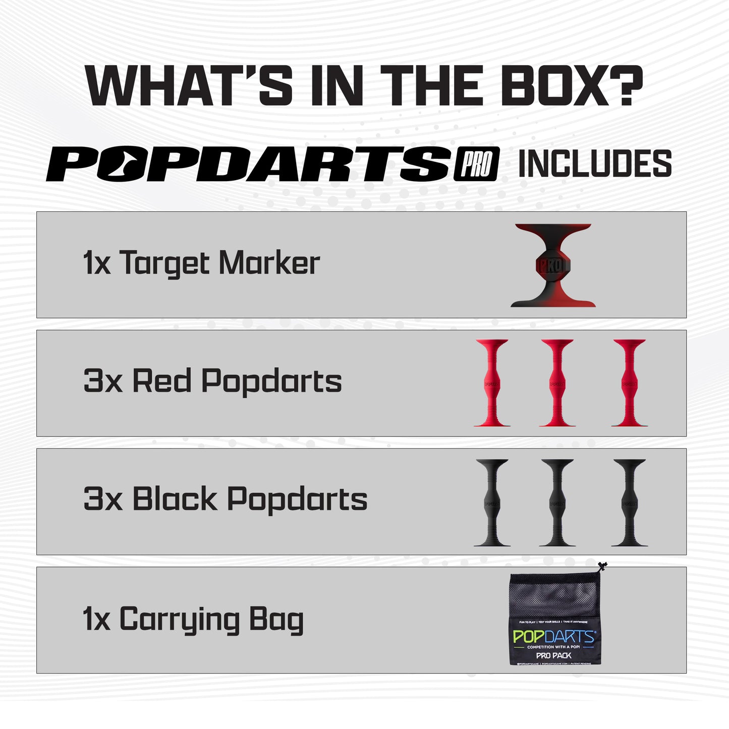 Popdarts Pro Pack (Red & Black) *New Packaging*