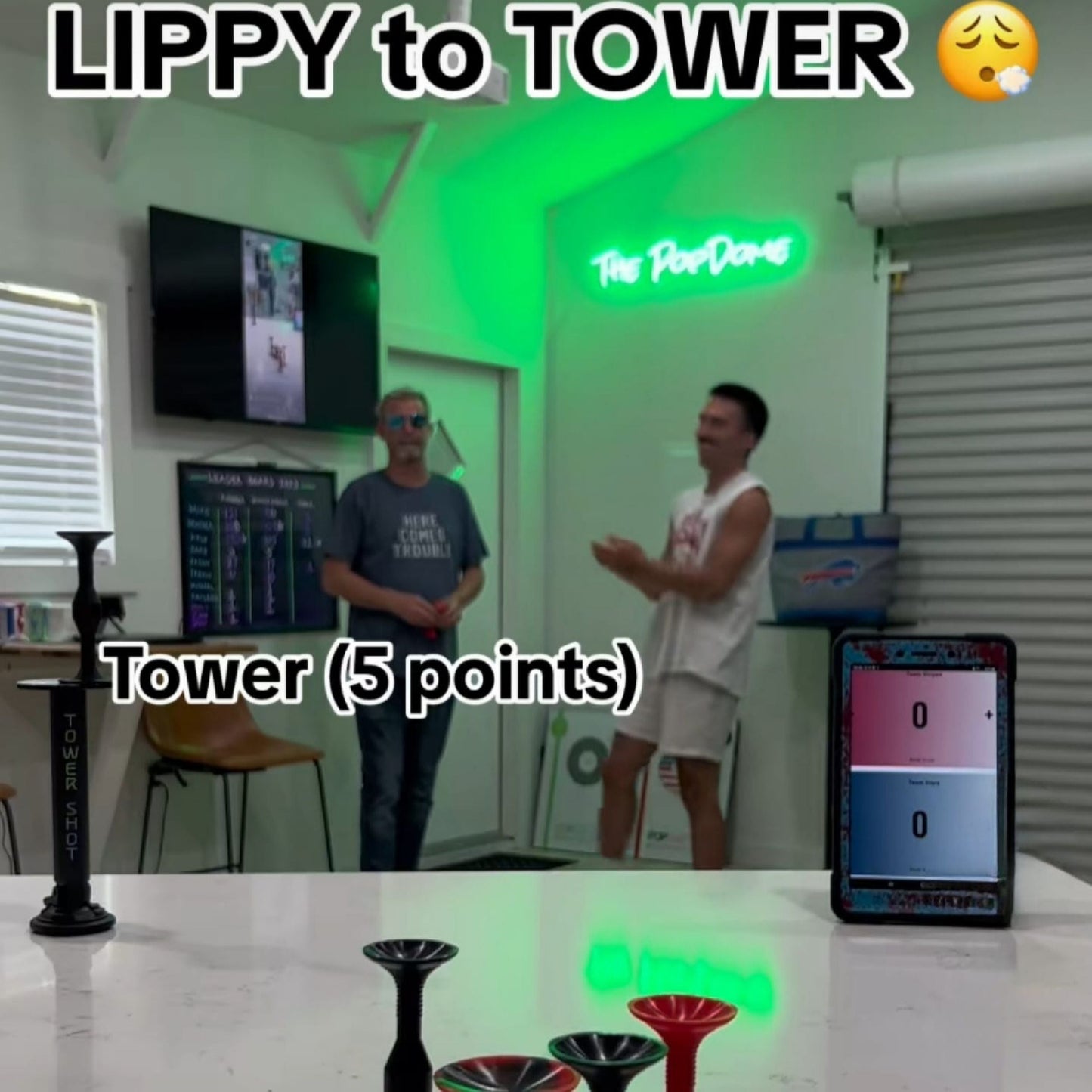 Popdarts Tower Shot