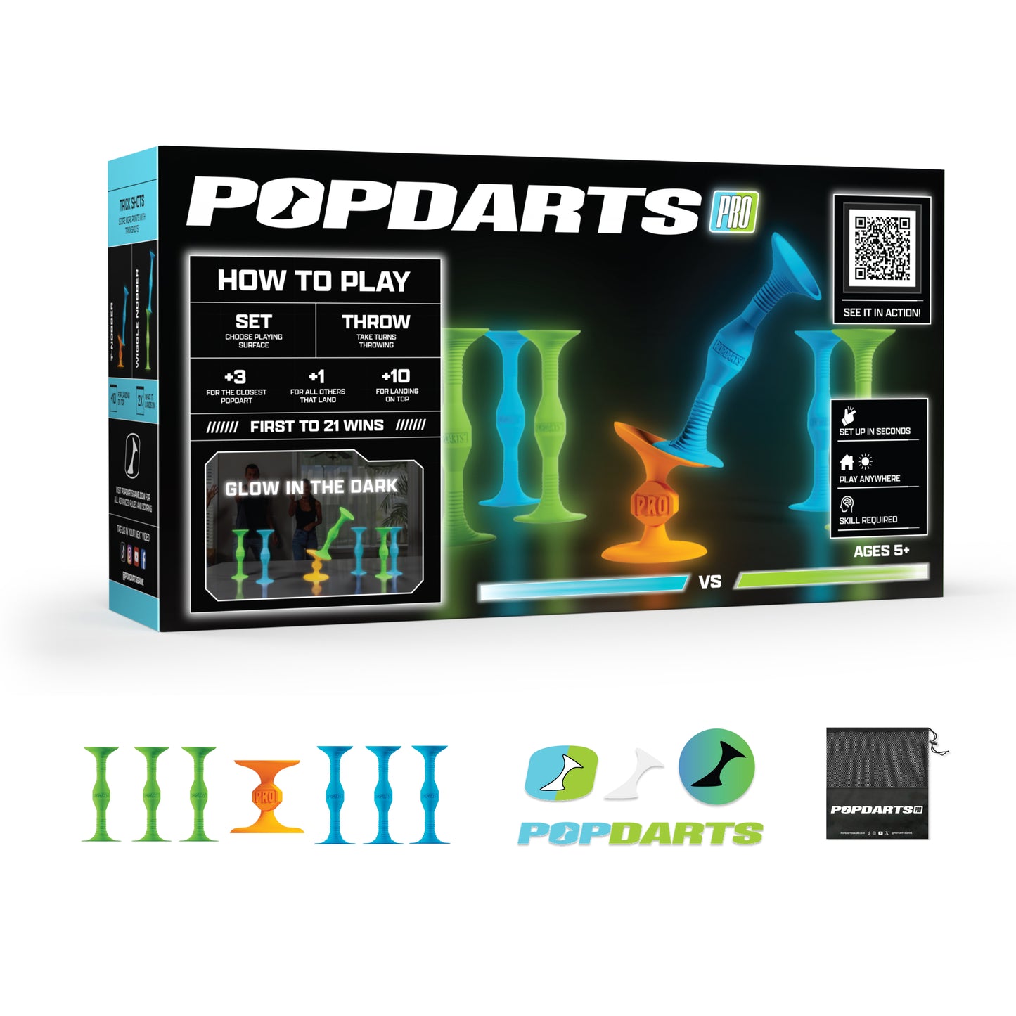 Popdarts Pro Pack (GLOW)