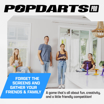 Popdarts Pro Pack (Purple & Yellow)