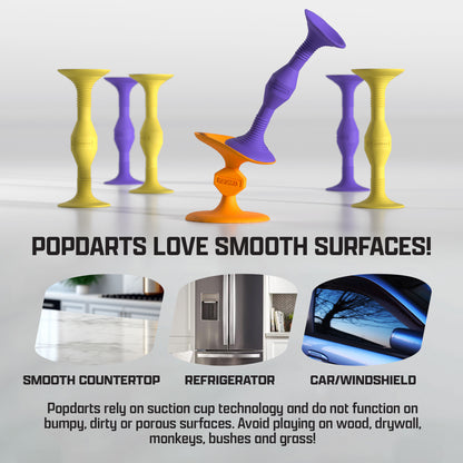 Popdarts Pro Pack (Purple & Yellow)